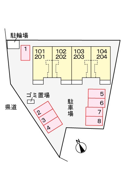 レスタの物件外観写真