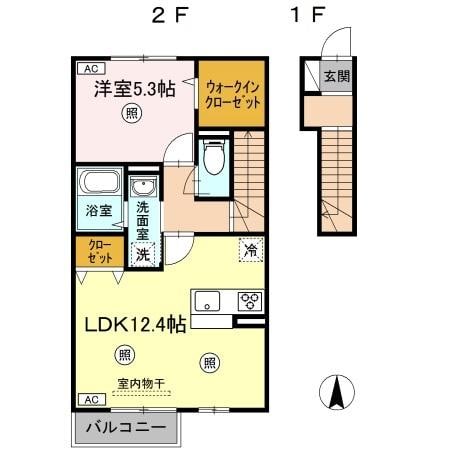 ZEFIROの物件間取画像