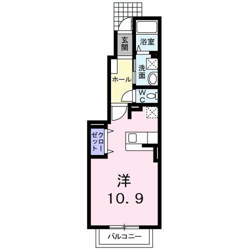 セレブリティＤの物件間取画像