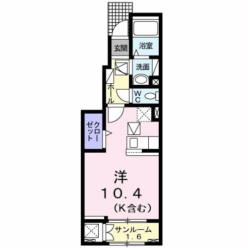 ロンシャンの物件間取画像