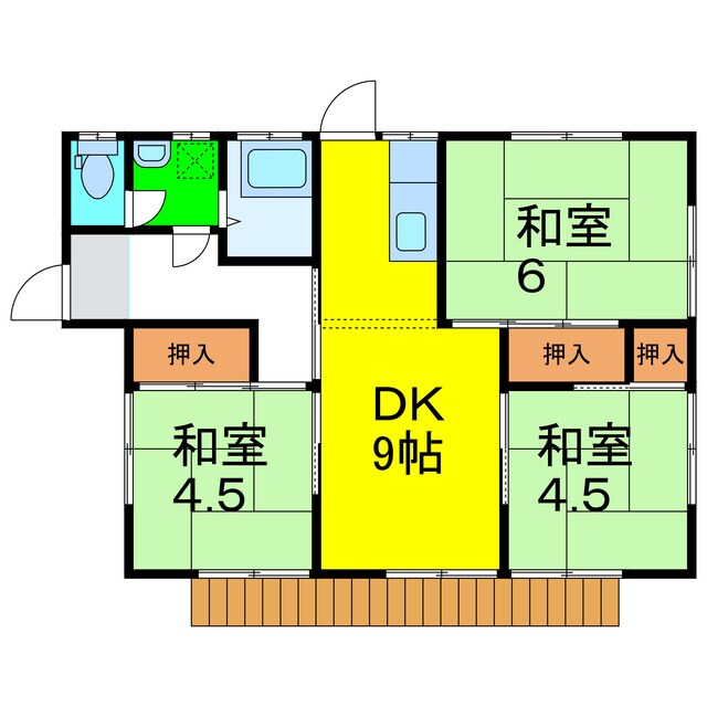 春日野戸建（岩浅邸）の物件間取画像