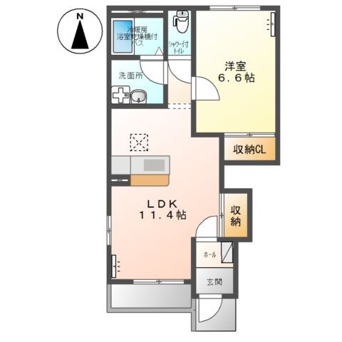 スカイピアの物件間取画像