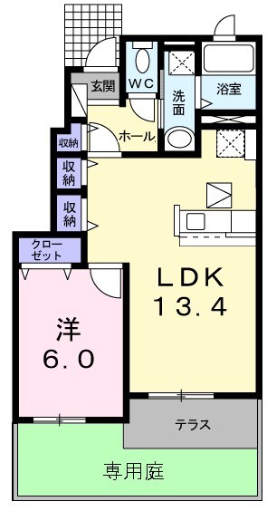 ＮＡＤＥＳＨＩＫＯの物件間取画像