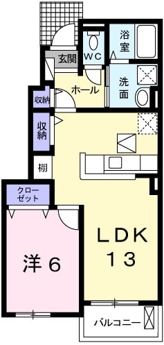 カルム・Ｍの物件間取画像