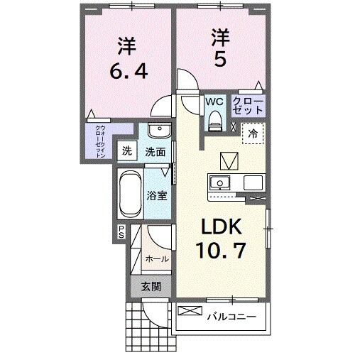 プリミエＡの物件間取画像