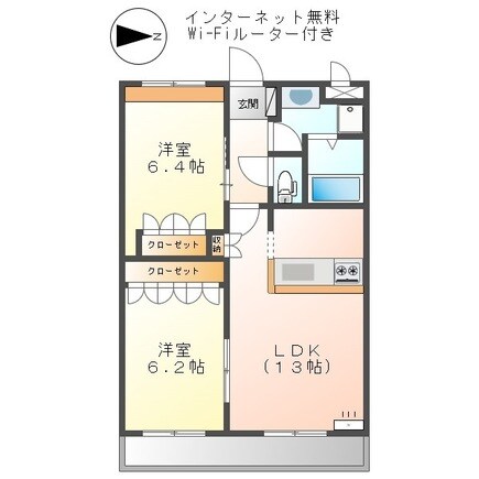 フィールドヴィレッジの物件間取画像