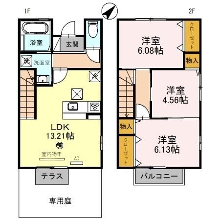 アローインの物件間取画像