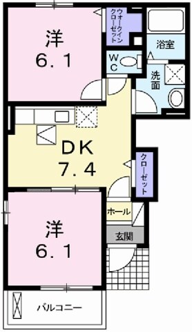 グランツ　メゾンⅡの物件間取画像