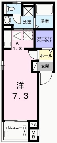 フィレール　デュ　トラジャⅧの物件間取画像