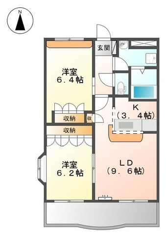 ロイヤルヒルズ青山の物件間取画像