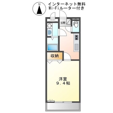 シャンティの物件間取画像