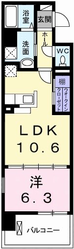 ポーシェガーデン５の物件間取画像