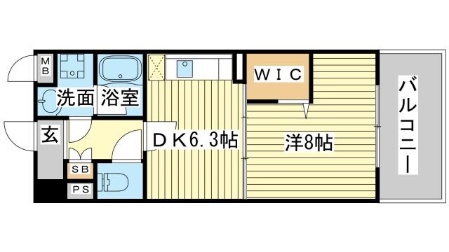 サンライズ 北条の物件間取画像