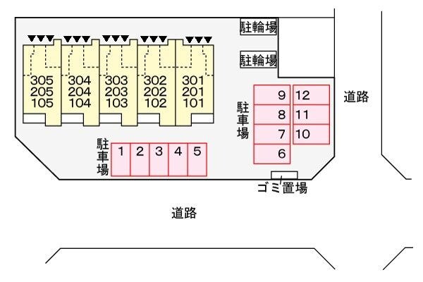 カサ・ヴィアーレⅡの物件外観写真