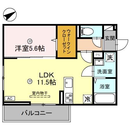 ルグラン龍野の物件間取画像