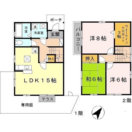 ＫＡＮＡＨＯ 88　1棟の物件間取画像