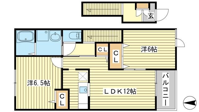 アロッジオの物件間取画像