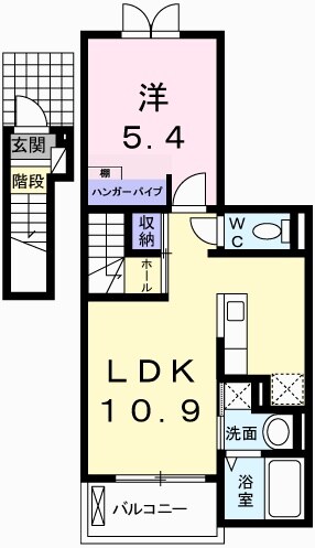 パジェール・アンの物件間取画像