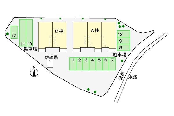 リヴァーサイドレジデンスＡの物件外観写真