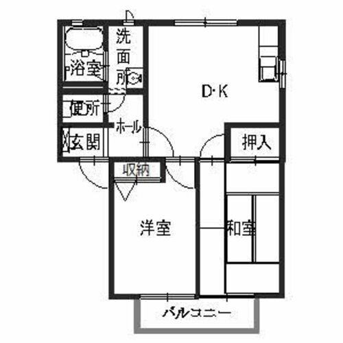 タカミハイツの物件間取画像