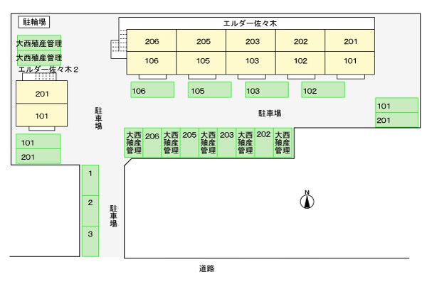 エルダー佐々木の物件外観写真