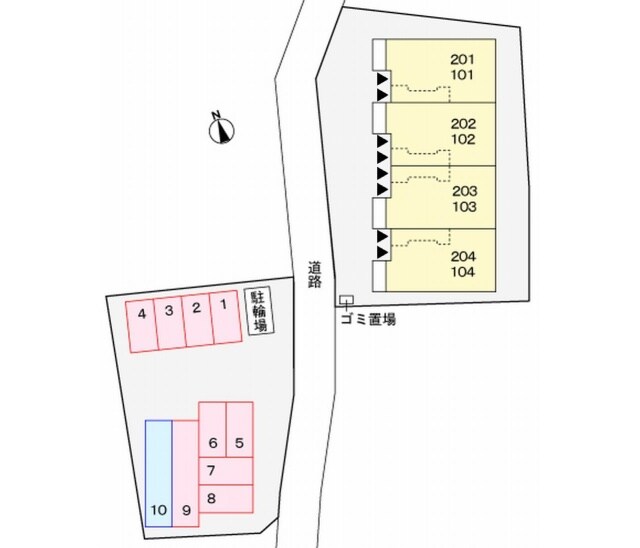 フィオレンティーナⅡの物件外観写真
