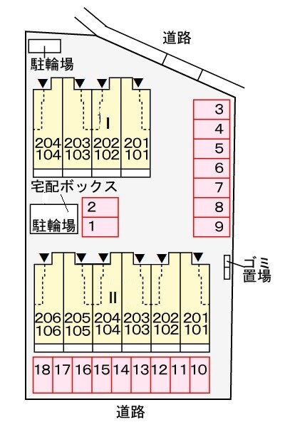 アネモスヒルズ姫路Ⅰの物件外観写真