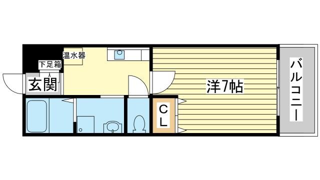 インタービレッジ船丘の物件間取画像