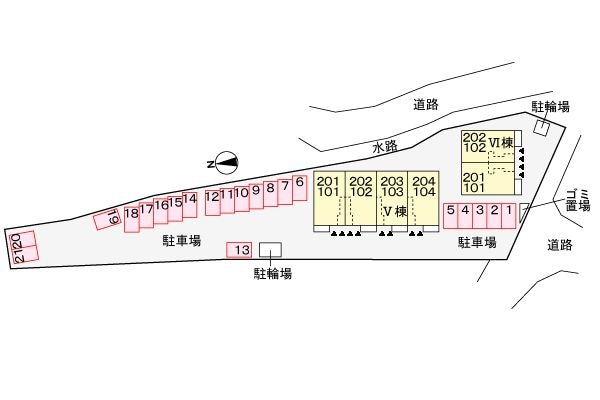 カプリスコート　ベースⅥの物件外観写真