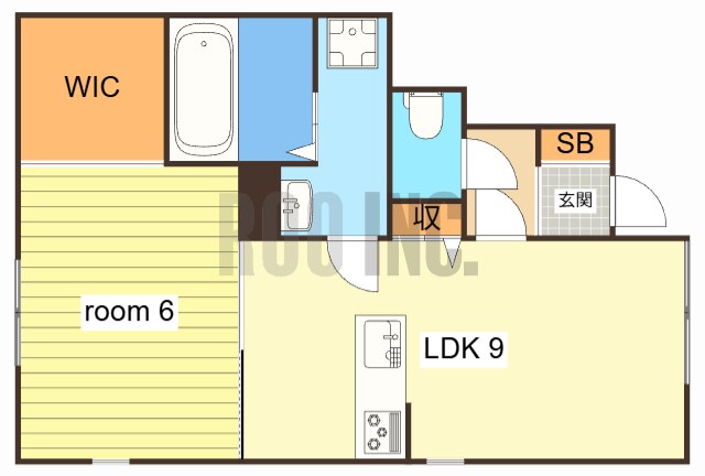 Rin bloom（リン・ブルーム）の物件間取画像