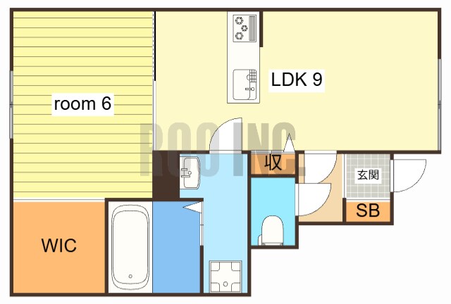 Rin bloom（リン・ブルーム）の物件間取画像