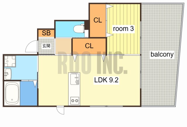 ラグーナ坂元の物件間取画像