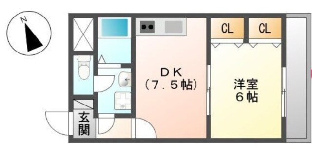 ＨＩＪＩＲＩマンションの物件間取画像