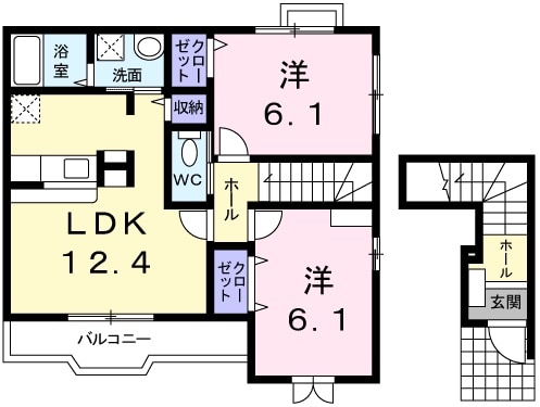 グランデ・カーサⅡの物件間取画像