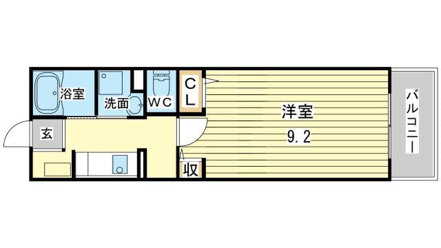 エレガンス　リングの物件間取画像