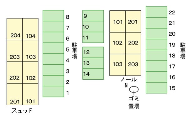 モンブラン　スュッドの物件外観写真