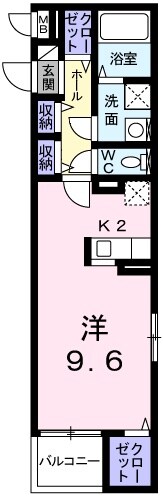 コオリナの物件間取画像