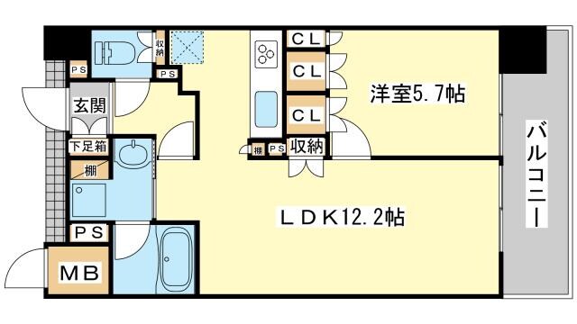 サクラメント駅南大路の物件間取画像