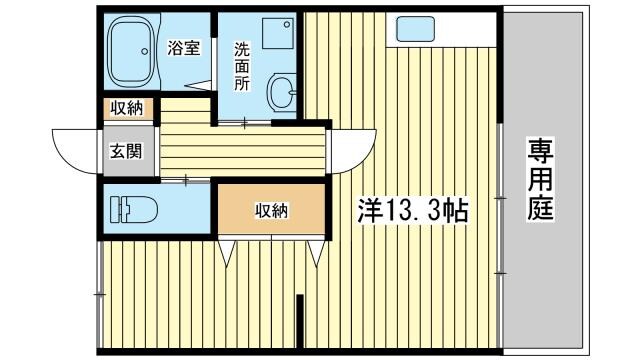 ラルジュ八代の物件間取画像