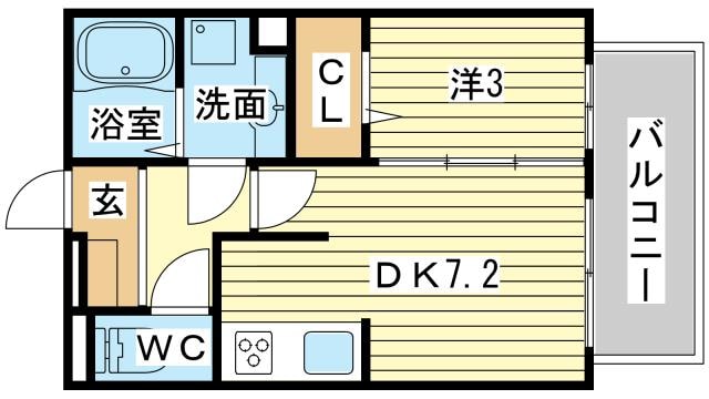 ルミエ広畑本町の物件間取画像