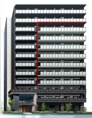 エステムコート難波WEST-SIDEVIIIエクシーナの物件外観写真