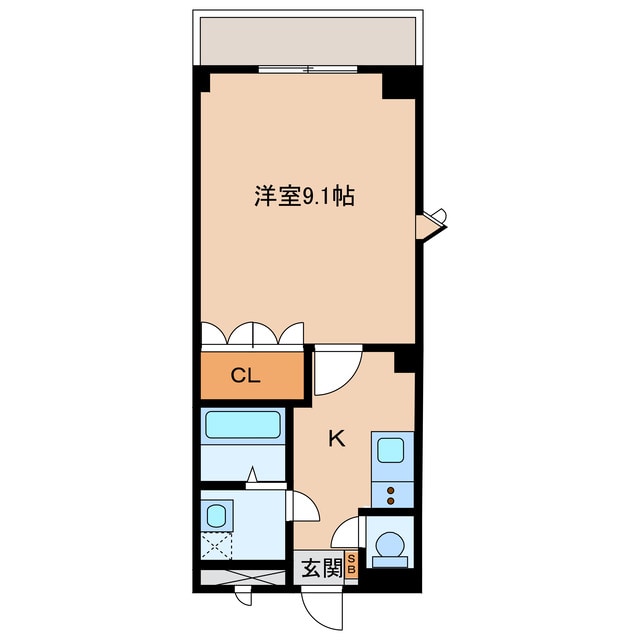 メゾン　ソレイユの物件間取画像