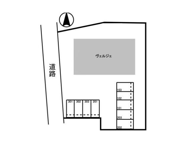 ヴェルジェの物件外観写真
