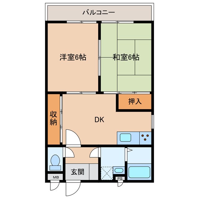 カサ高次の物件間取画像