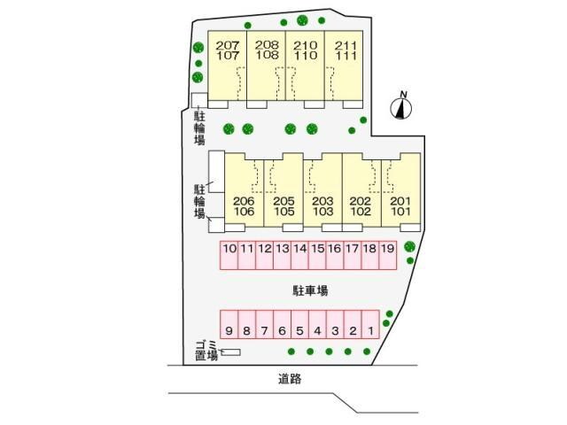 ラポールの物件外観写真