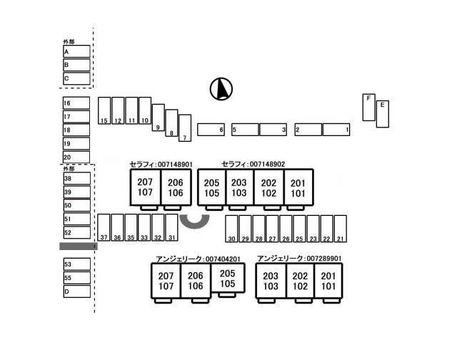 セラフィの物件外観写真