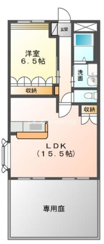 クオリティーハイムの物件間取画像