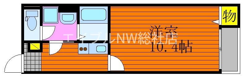 クレイノステラ　庭瀬の物件間取画像