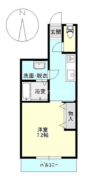 シェリの物件間取画像