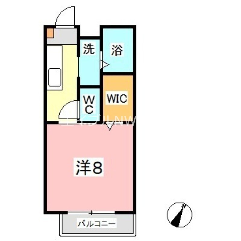 セレッソワタナベの物件間取画像